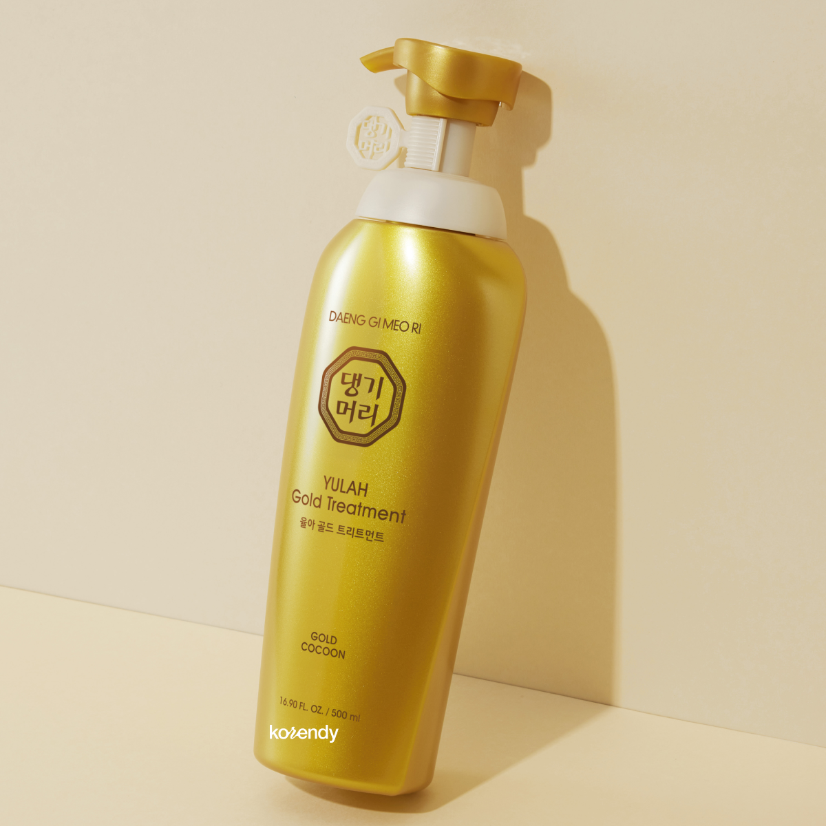 Daeng Gi Meo Ri - Yulah Gold Treatment (Parlaklık ve Canlılık Verici Besleyici Altın İpekböceği Kozası Özlü Saç Bakım Kremi) 500ml
