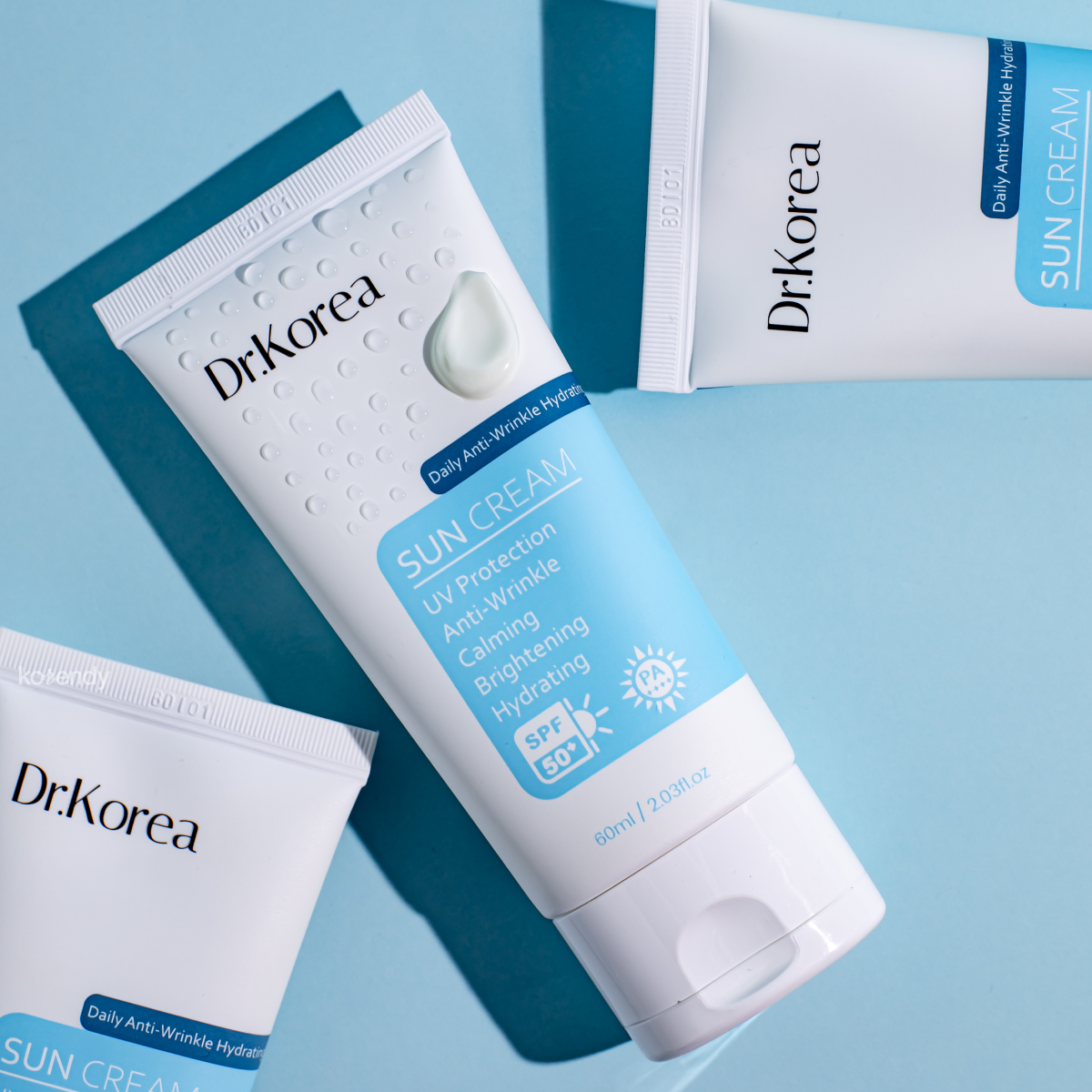 Dr.Korea - Daily Anti-Wrinkle Hydrating Sun Cream (Nemlendirici ve İnce Çizgi Önleyici Yeni Nesil Filtreli Güneş Kremi) 60ml