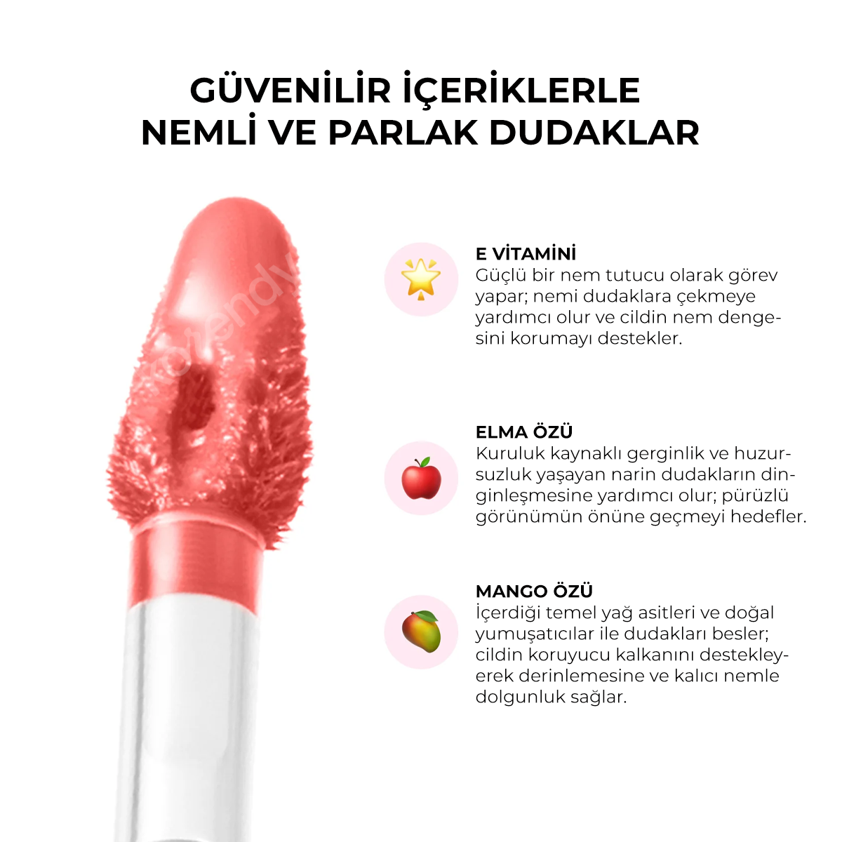 Amuse - Dew Tint (Doğal Parlaklık ve Nem Veren Meyveli Dudak Tinti) 4g (%75 SKT İndirimli)
