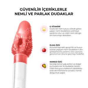 Amuse - Dew Tint (Doğal Parlaklık ve Nem Veren Meyveli Dudak Tinti