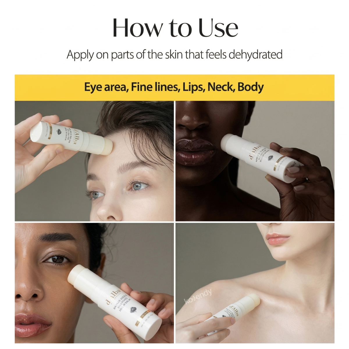 d'Alba Double Serum All In One Multi Balm – Korendy