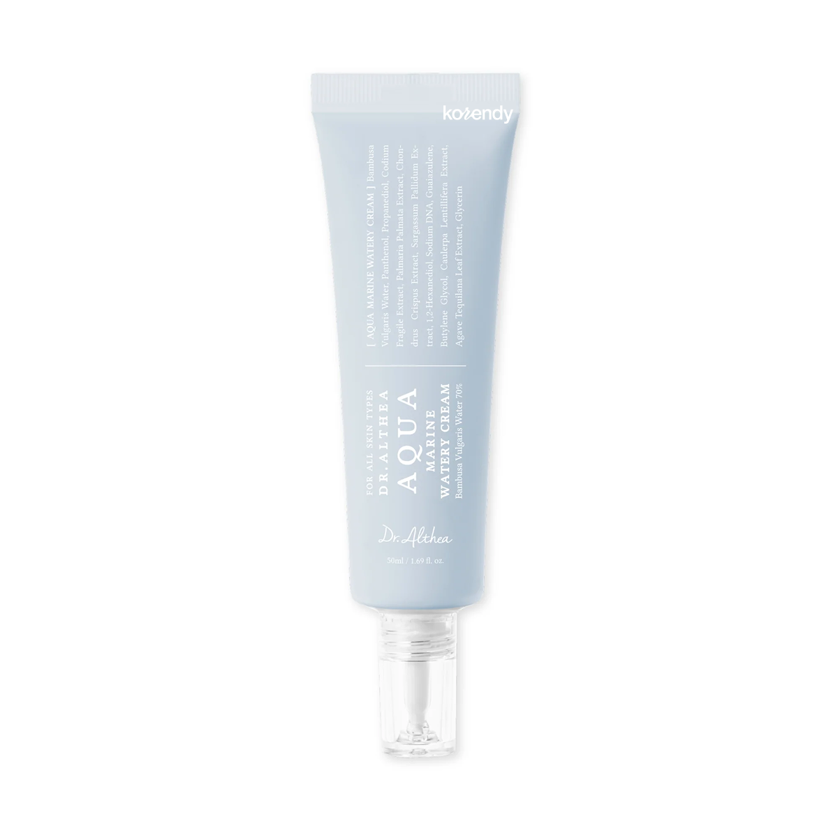 Dr. Althea - Aqua Marine Watery Cream (Bariyer Destekleyici %70 Bambu Suyu ve Guaiazuleneli Su Bazlı Nemlendirici Krem) 50ml (%25 İndirimli)
