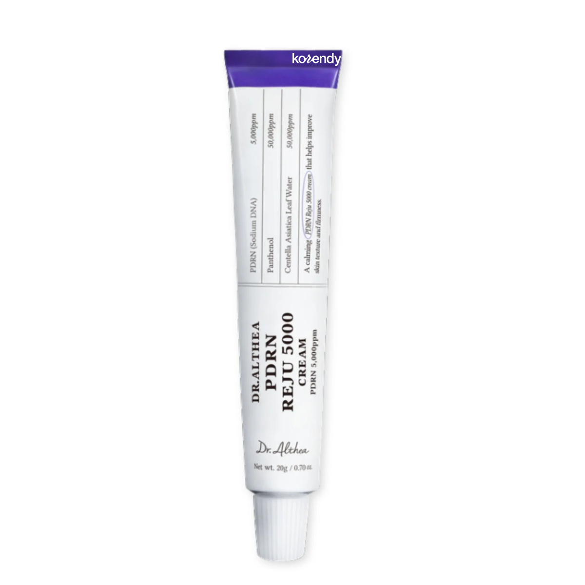 Dr. Althea - PDRN Reju 5000 Cream (Bariyer ve Elastikiyet Koruyucu Vegan PDRN ve EGF İçeren Yoğun Bakım Kremi) 20g (%25 İndirimli)