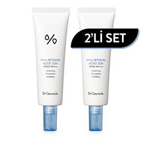 Dr.Ceuracle - Hyal Reyouth MOIST SUN SET (2x50ML SET ÜRÜN) SPF50+ PA++++