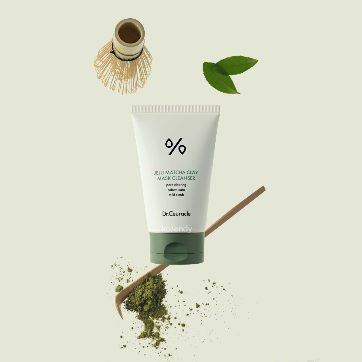 Dr.Ceuracle - Jeju Matcha Clay Mask Cleanser (Gözenek Arındırıcı Jeju Matcha Özlü Hibrit Kil Maskesi ve Temizleyici) 120ml (%15-%30 Lansman İndirimi)