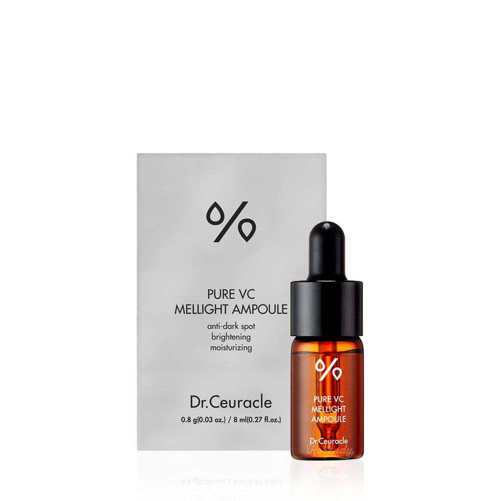 Dr.Ceuracle - Pure VC Mellight Ampoule (Leke ve Yaşlanma Karşıtı Saf %9 Vitamin C Serumu) 8ml (%35 İndirimli SKT: 2026-08-21)