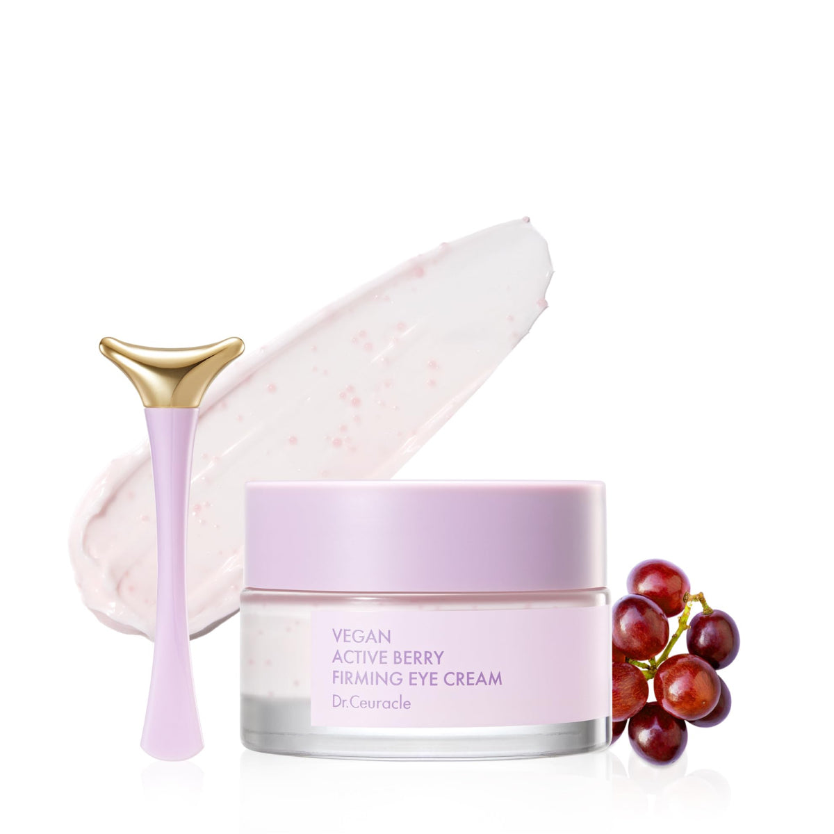 Dr.Ceuracle - Vegan Active Berry Firming Eye Cream (Kırışıklık ve Elastikiyet Kaybı Karşıtı Parlatıcı Göz Kremi) 30g (%30 İndirimli)
