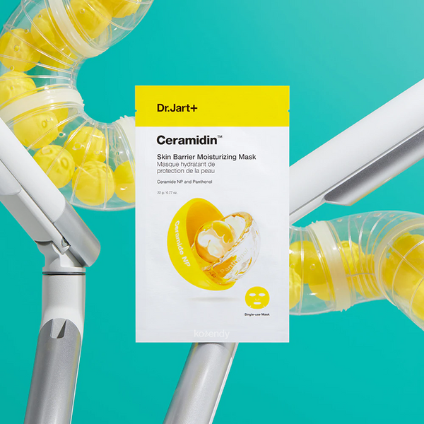 Korendy Dr.Jart+ Ceramidin Skin Barrier Moisturizing Mask (22g x5) (Yoğun Nemlendirici ve Bariyer Destekleyici Seramid NP İçeren Maske) (%15-%30 Lansman İndirimi)