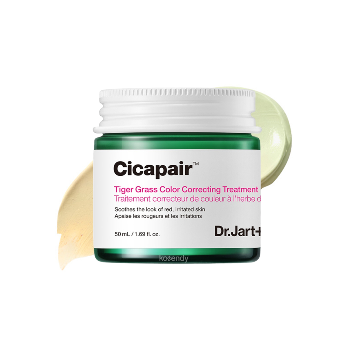 Dr.Jart+ - Cicapair Tiger Grass Color Correcting Treatment (Kızarıklık Görünümünü Örtücü Centella Asiatica İçeren Krem
) 50ml (%15-%30 Lansman İndirimi)