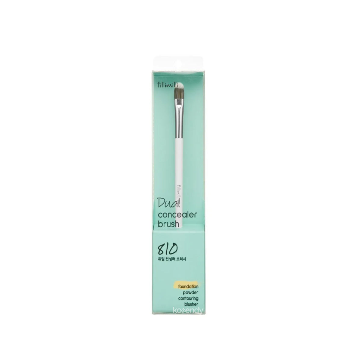 FilliMilli - Dual Concealer Brush 810 (İnce ve Geniş Uçlu Çift Taraflı Kapatıcı Fırçası) (%20 Lansman İndirimli)