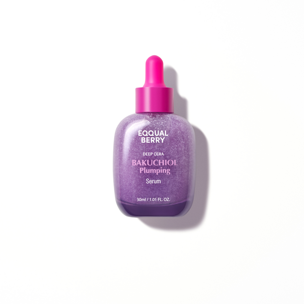 EqqualBerry - Bakuchiol Plumping Serum (Kırışıklık ve Geniş Gözenek Önleyici 13 Çeşit Peptitli Bakuchiol Serumu) 30ml (%20 İndirimli)