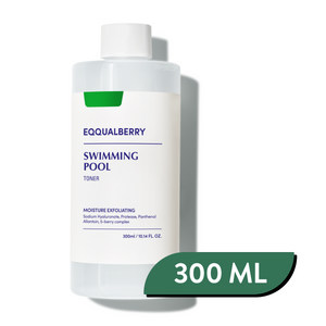 EqqualBerry - Swimming Pool Toner (Yoğun Hidrasyon Verici ve Ölü Deri Arındırıcı 8 Hyaluronik Asitli Tonik) 155ml (%25 Lansman İndirimli)