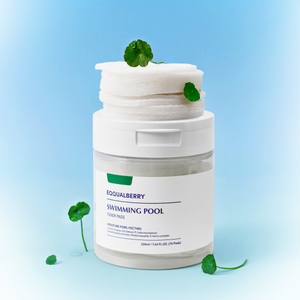 EqqualBerry - Swimming Pool Toner Pads (70'li Ped) (Yoğun Hidrasyon Verici ve Ölü Deri Arındırıcı 8 Hyaluronik Asitli Tonik Ped) 220ml (%25 Lansman İndirimli)