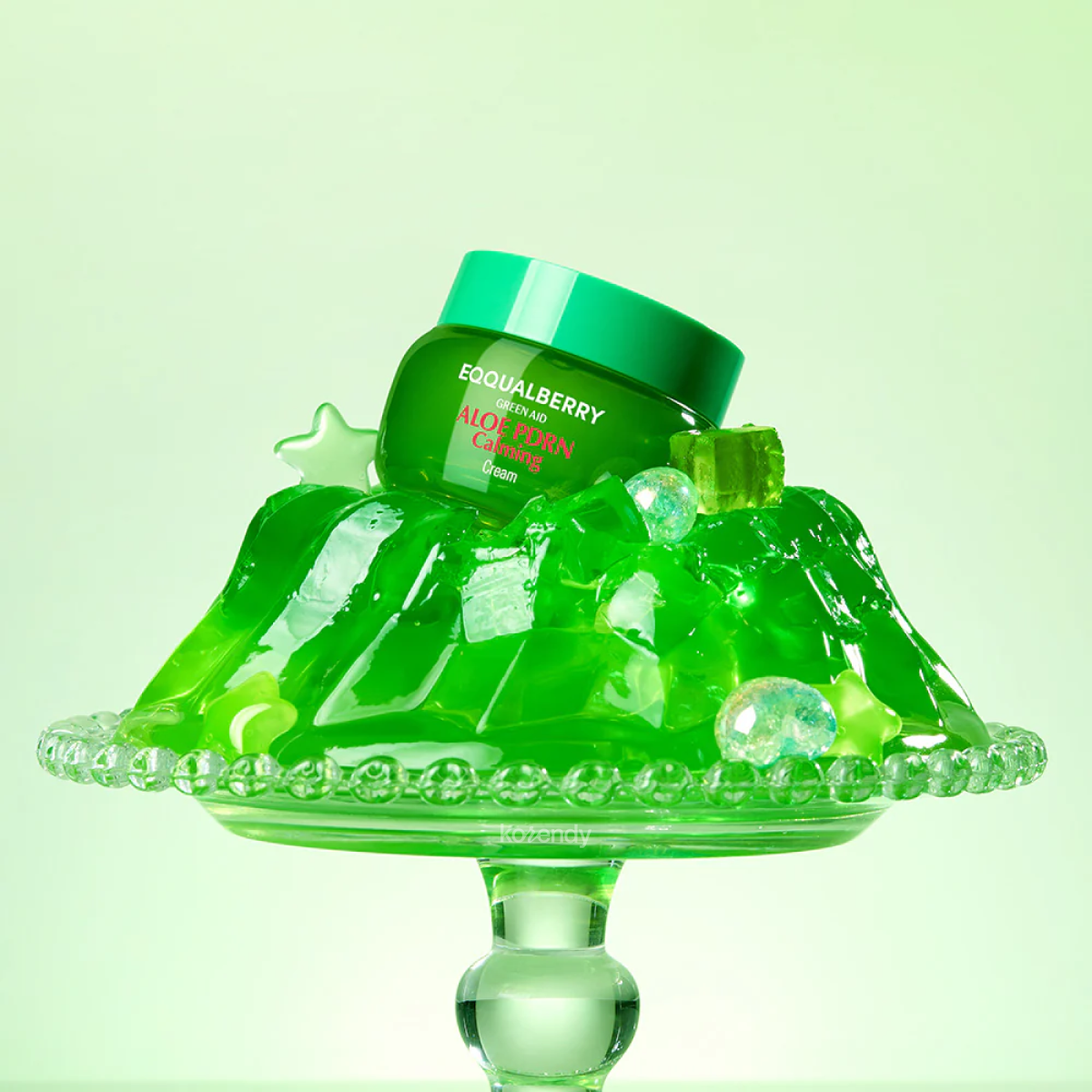 Eqqualberry - Aloe PDRN Calming Cream (Isı Artışı ve Donukluk Karşıtı Dengeleyici Aloe-PDRN ve Aloe Vera Suyu İçeren Jel Krem) 50ml (%15-%30 Lansman İndirimi)