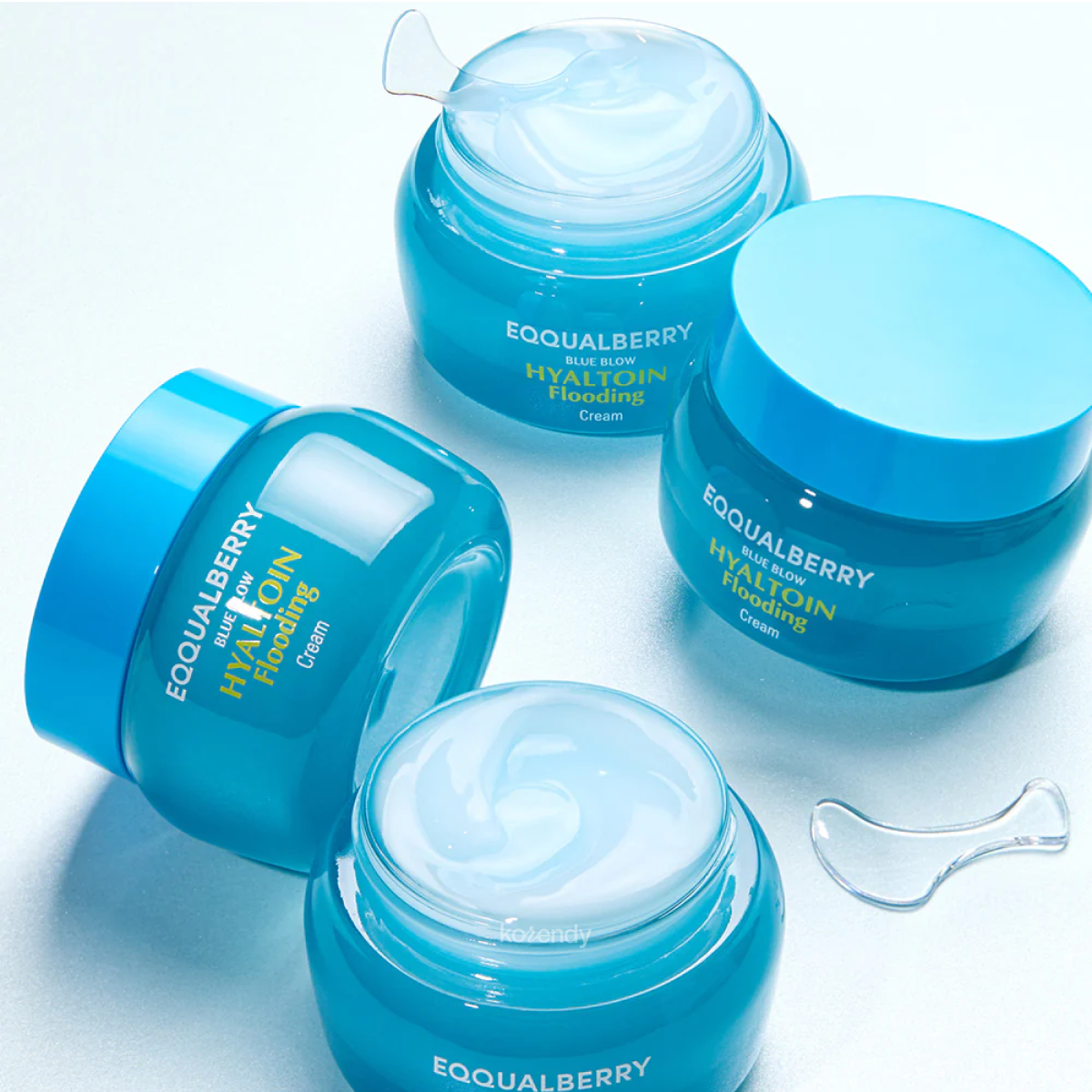 Eqqualberry - Hyaltoin Flooding Cream (Uzun Süreli Hidrasyon Sağlayan Ferahlatıcı Hyaluronik Asit ve Buzul Suyu İçeren Krem) 50ml (%15-%30 Lansman İndirimi)