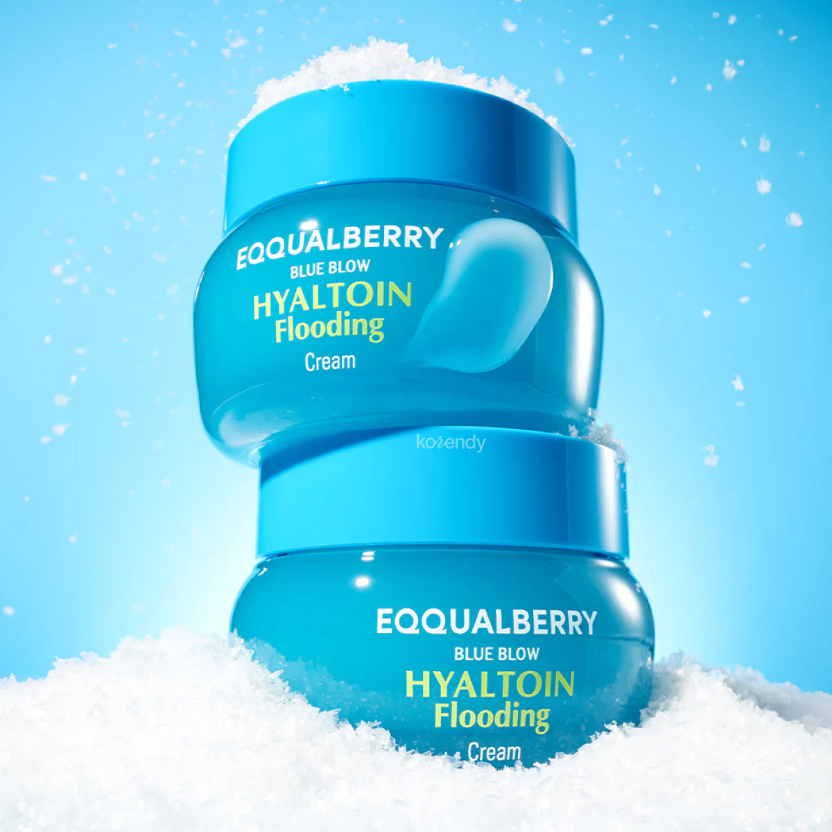 Eqqualberry - Hyaltoin Flooding Cream (Uzun Süreli Hidrasyon Sağlayan Ferahlatıcı Hyaluronik Asit ve Buzul Suyu İçeren Krem) 50ml (%15-%30 Lansman İndirimi)