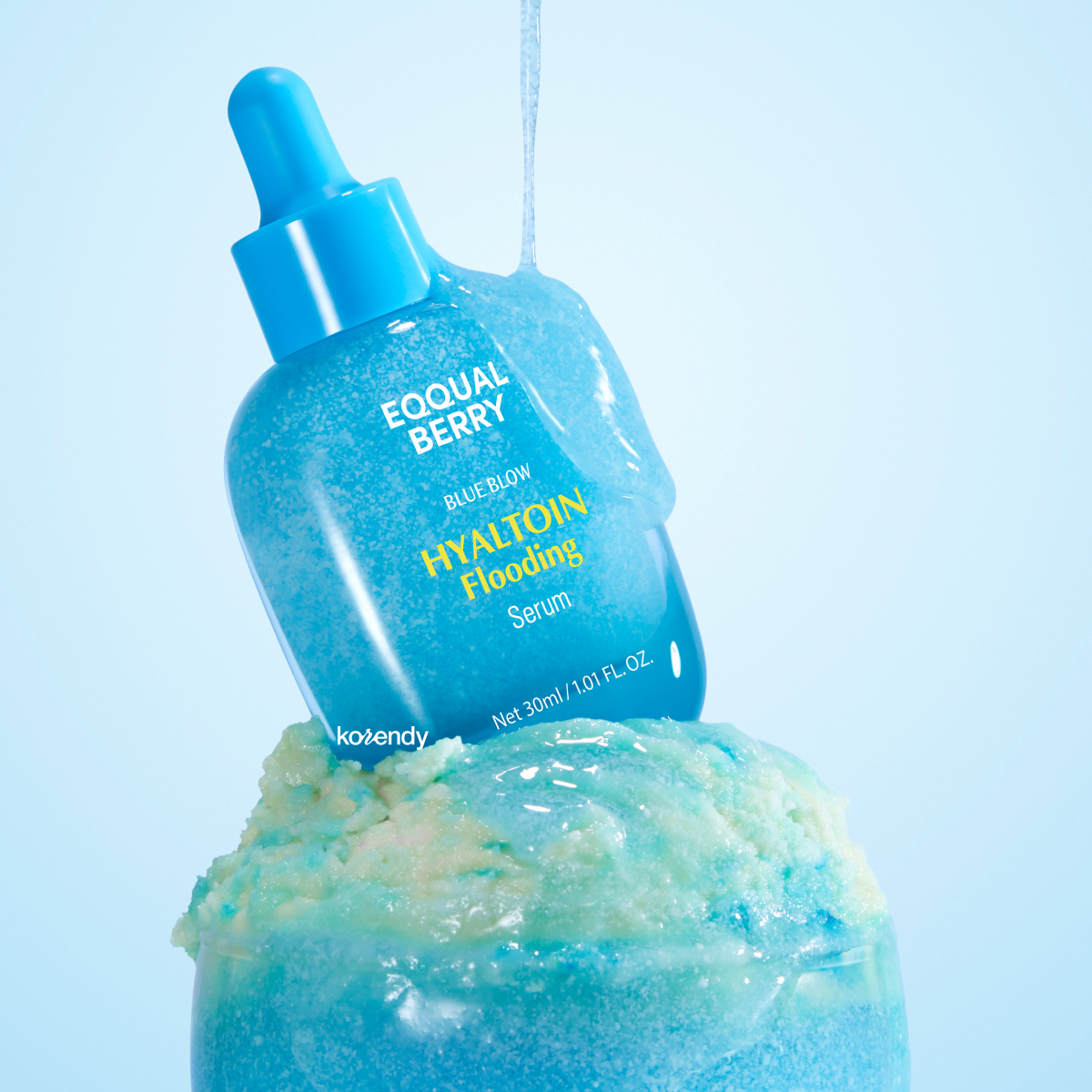 Eqqualberry - Hyaltoin Flooding Serum (Anında Soğutma Etkili Nem Kilitleyici Hyaluronik Asit Kompleksi Serum) 30ml