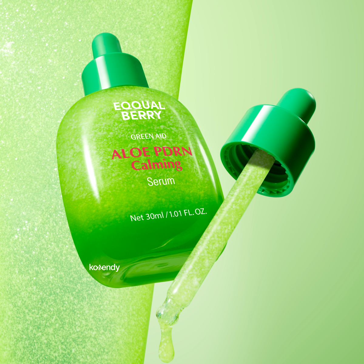 Eqqualberry - Aloe PDRN Calming Serum (Cilt Bariyerini Destekleyici Kuruluk Kaynaklı Kızarıklık ve Stres Karşıtı Aloe PDRN Serum ) 30ml (Sepette %15 ~ %30 Lansman İndirimli)