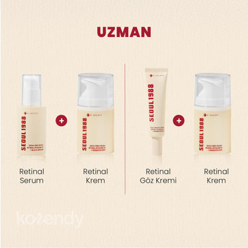 K-Secret - SEOUL 1988 Eye Cream Retinal Liposome 4% + Fermented Bean (İnce Çizgi Önleyici ve Elastikiyet Koruyucu 3 Peptitli ve Retinalli Göz Kremi) 30ml
