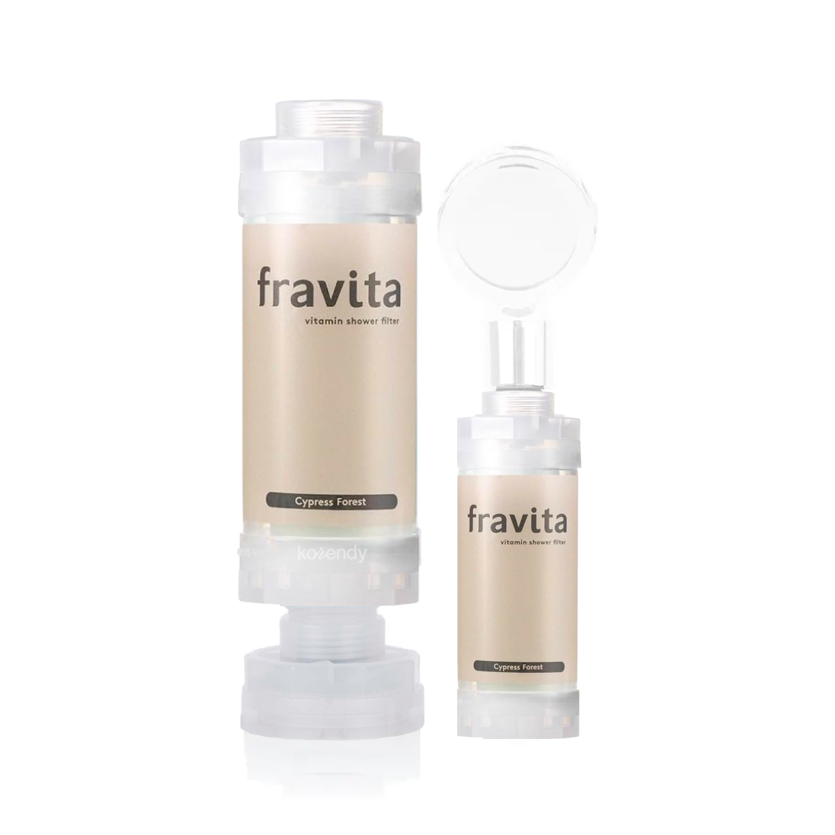 FRAVITA - Shower Filter Cypress Forest (Klor ve Pas Filtreleyici Selvi Ormanı ve Okaliptüs Kokulu 50 Milyar Gözenekli Duş Filtresi) 160g (%15-%30 Lansman İndirimi)