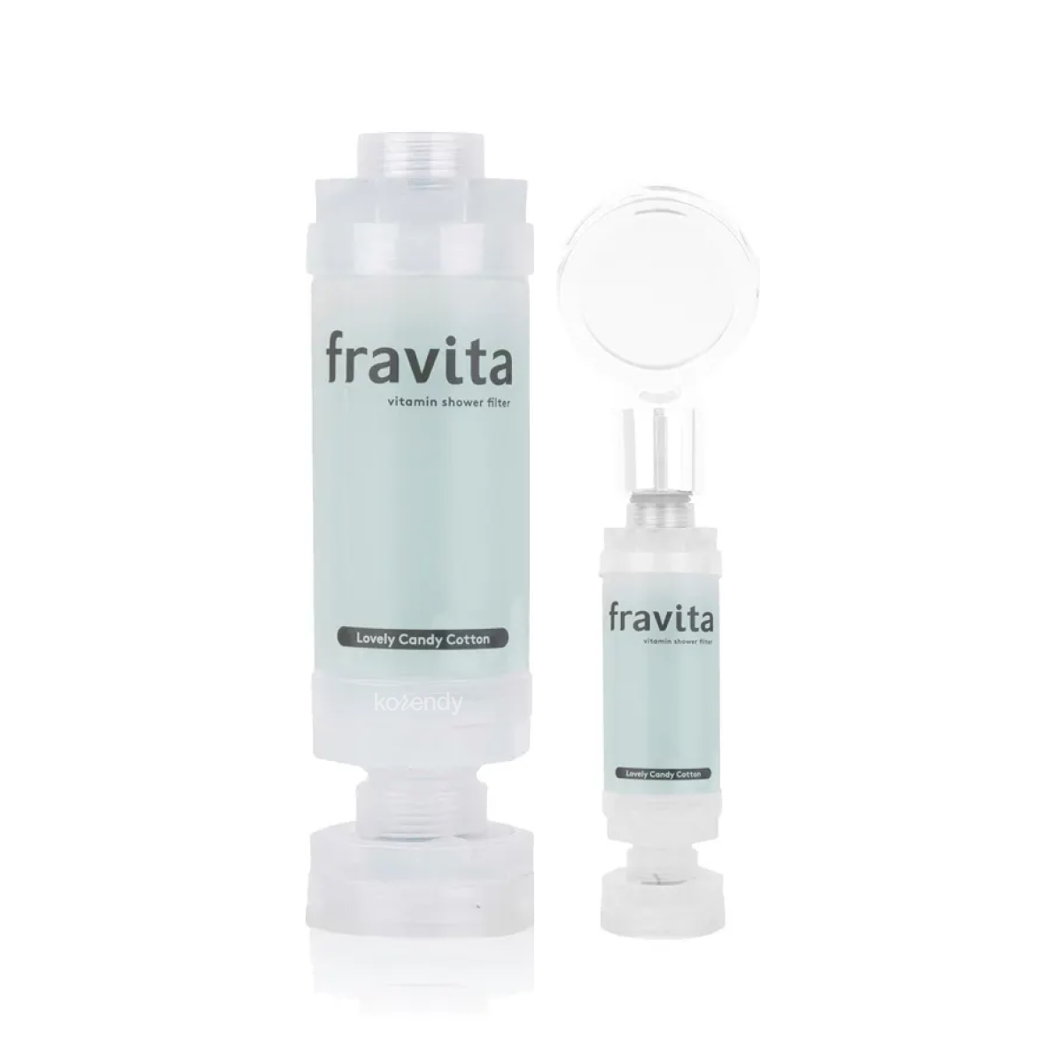 FRAVITA - Shower Filter Lovely Candy Cotton (Klor ve Pas Filtreleyici Pamuk Şeker Kokulu 50 Milyar Gözenekli Duş Filtresi) 160g (%15-%30 Lansman İndirimi)