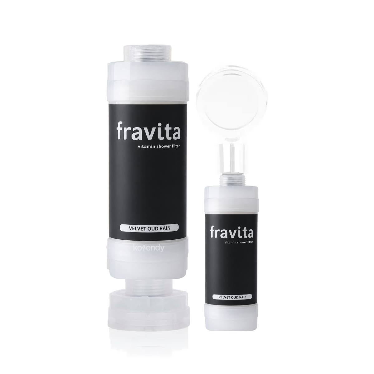 FRAVITA - Shower Filter Velvet Oud Rain (Klor ve Pas Filtreleyici Oud Kokulu 50 Milyar Gözenekli Duş Filtresi) 160g (%15-%30 Lansman İndirimi)