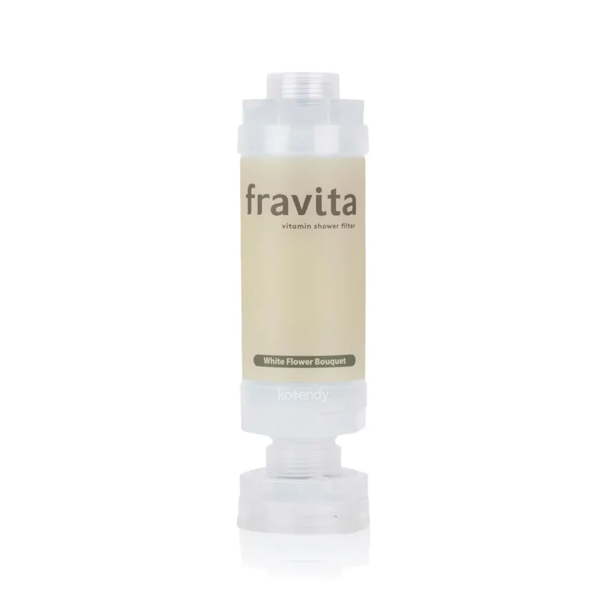 FRAVITA - Shower Filter White Flower Bouquet (Klor ve Pas Filtreleyici Beyaz Çiçek Kokulu 50 Milyar Gözenekli Duş Filtresi) 160g (%15-%30 Lansman İndirimi)