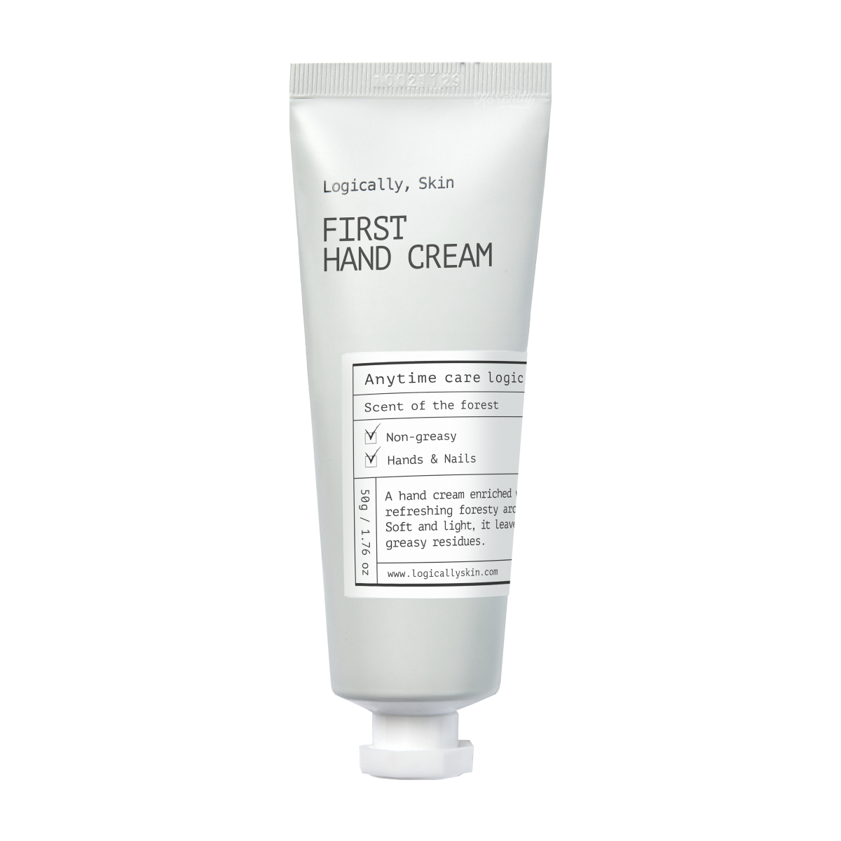 Logically Skin - First Hand Cream (Kırışıklık Karşıtı Yumuşatıcı Peptitli El Kremi) 50g (%25 Tanıtım indirimli)