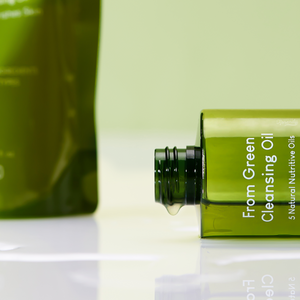 Purito - From Green Cleansing Oil Set (Gözenek Arındırıcı Beş Doğal Yağlı Parfümsüz Derinlemesine Temizleyici Yağ) 200+200ml