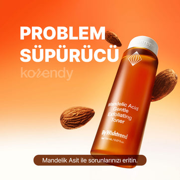 By Wishtrend - Mandelic Acid Gentle Exfoliating Toner (Pürüz ve Geniş Gözenek Önleyici Ölü Deri Arındırıcı Mandelik Asitli Peeling Toniği)