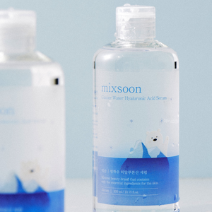 mixsoon - Glacier Water Hyaluronic Acid Serum (Yağlandırmadan Nemlendiren Buzul Suyu Serumu) 300ml