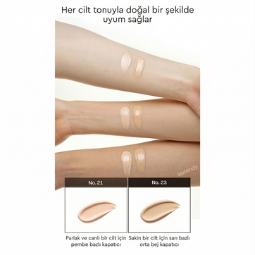 d'Alba - Glow Fit Serum Cover Cushion (Serum Etkili İnce Yapılı ve Işıltılı Bitişli Cushion Fondöten) 15g