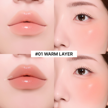 Son & Park - Glow Layering Lip & Cheek Palette (Katmanlanabilir Dokulu ve Işıltılı Dudak ve Yanak Paleti) 4g
