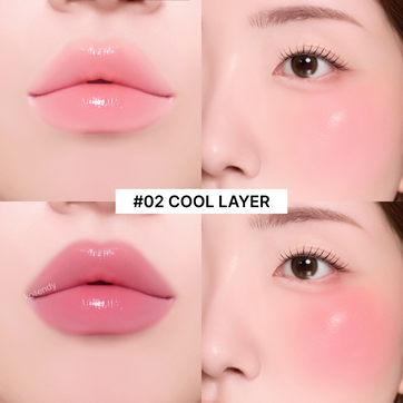 Son & Park - Glow Layering Lip & Cheek Palette (Katmanlanabilir Dokulu ve Işıltılı Dudak ve Yanak Paleti) 4g