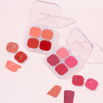 Son & Park - Glow Layering Lip & Cheek Palette (Katmanlanabilir Dokulu ve Işıltılı Dudak ve Yanak Paleti) 4g