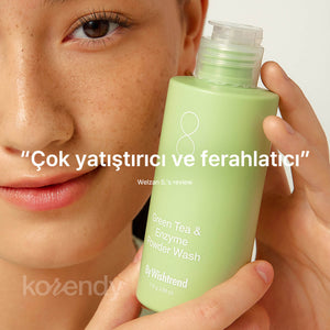 By Wishtrend - Green Tea & Enzyme Powder 70gr - Yıkama Tozu – Korendy