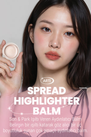 Son & Park - Highlighter Balm (Şeffaf, Altın ve Pembe Tonlarda Yüz Boyutlandırıcı Aydınlatıcı Balm) 4g