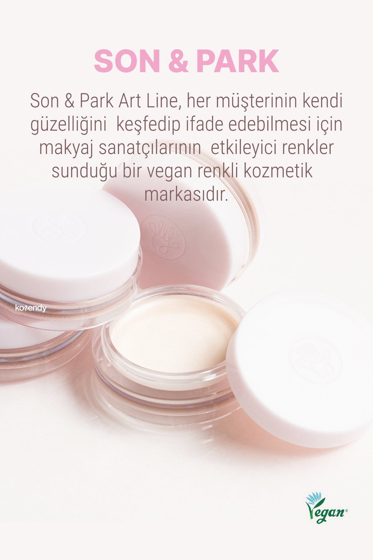 Son & Park - Highlighter Balm (Şeffaf, Altın ve Pembe Tonlarda Yüz Boyutlandırıcı Aydınlatıcı Balm) 4g
