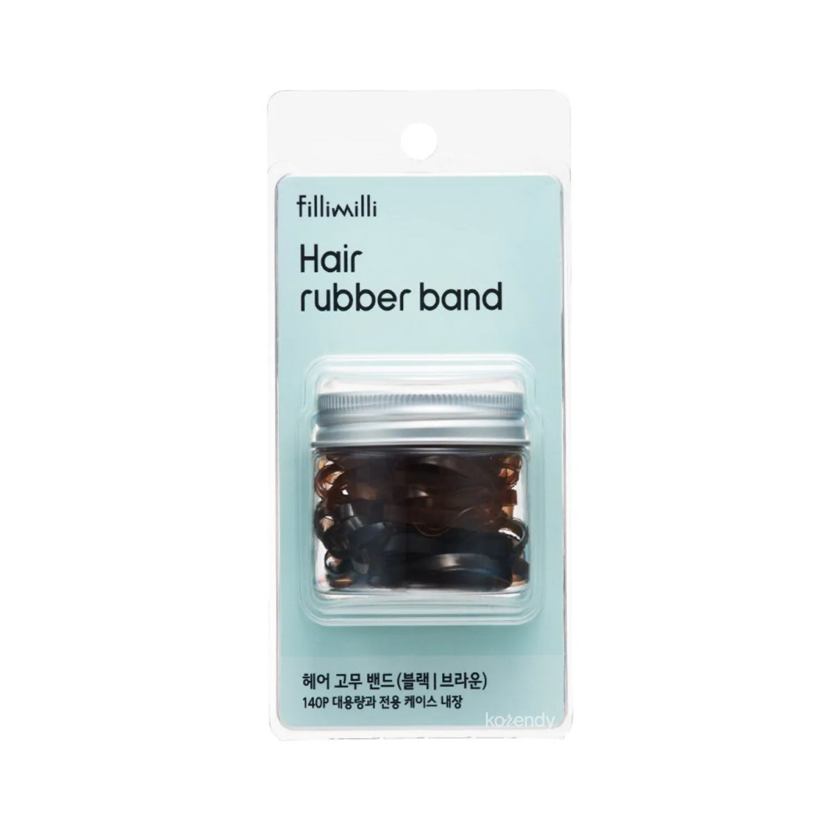 FilliMilli - Hair Rubber Band 140'lı (Kolay Kullanımlı Yüksek Esneklikli Saç Lastiği Seti) (%20 Lansman İndirimli)