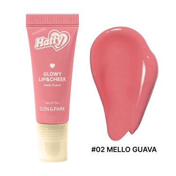 Son & Park - Hatty Glowy Lip & Cheek (Çok Amaçlı Işıltılı Likit Dudak ve Yanak Renklendiricisi) 5g