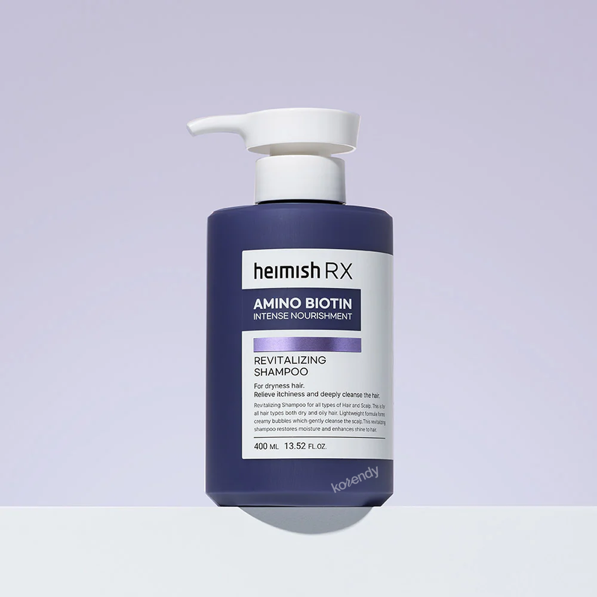 Heimish - RX Amino Biotin Revitalizing Shampoo (Hacim Verici ve Dökülme Önleyici 17 Amino Asit Kompleksi & Biyotin İçeren Şampuan) 400ml (Sepette %15 ~ %30 Lansman İndirimli)