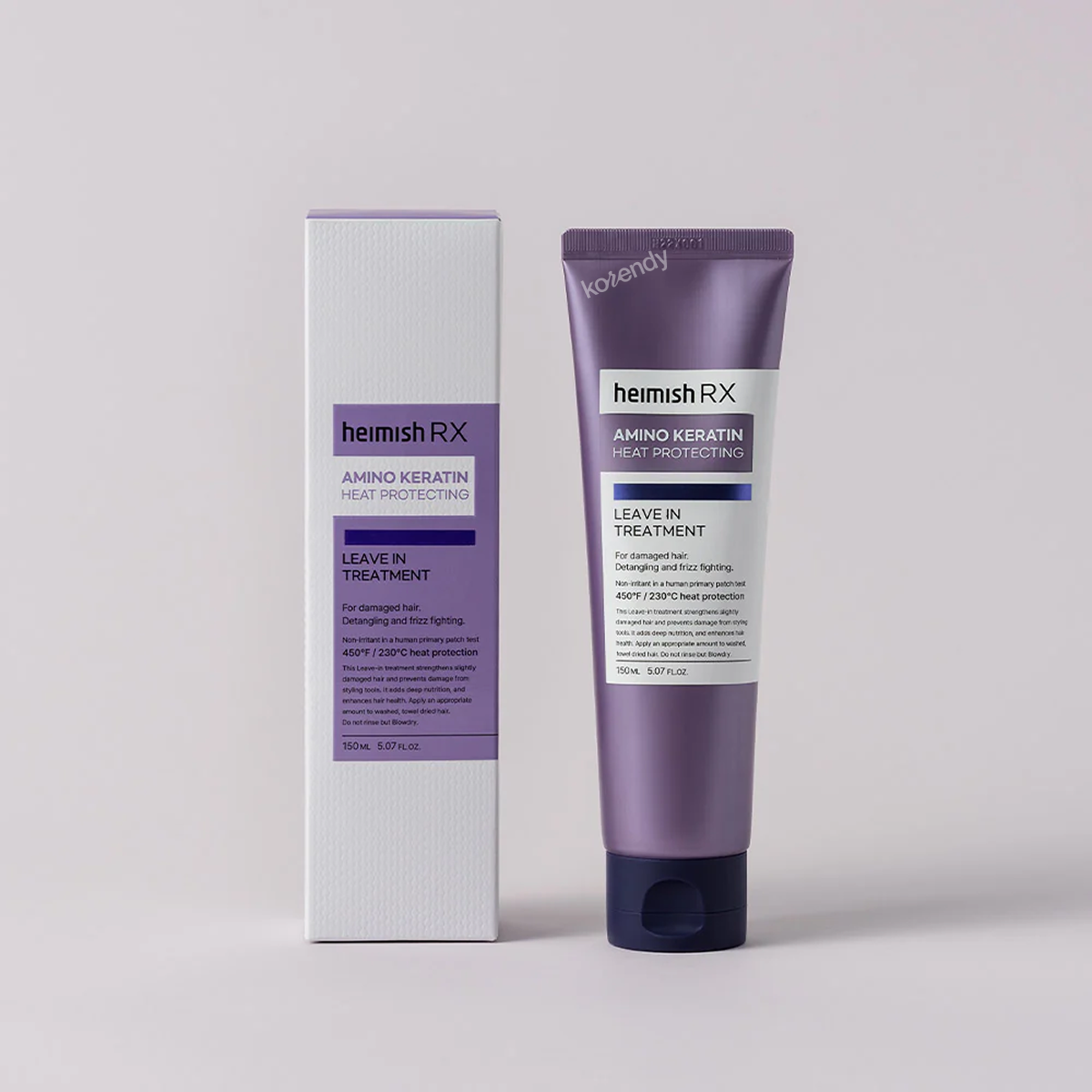 Heimish - RX Amino Keratin Heat Protecting Leave-In Treatment (230°C Isı Korumalı ve Besleyici Keratin & 17 Amino Asitli Durulanmayan Saç Bakım Kremi) 150ml (Sepette %15 ~ %30 Lansman İndirimli)