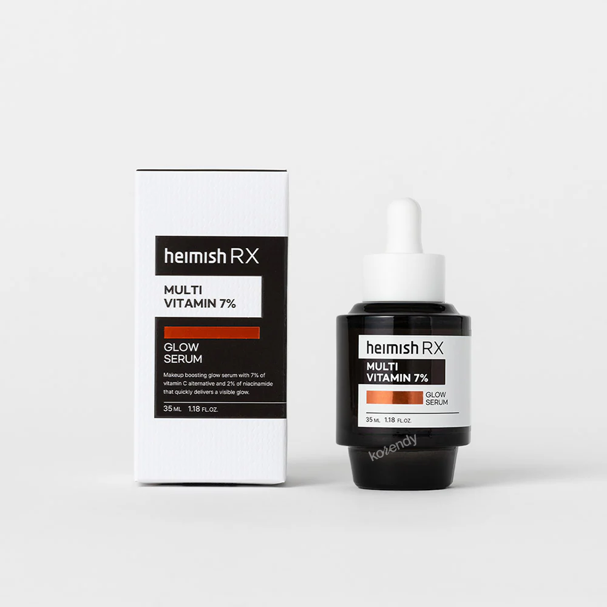 Heimish - RX Multi Vitamin Glow Serum (Parlatıcı ve Makyaj Bazı Etkili %7 C Vitamini & %5 Niacinamide İçeren Serum) 35ml (Sepette %15 ~ %30 Lansman İndirimli)