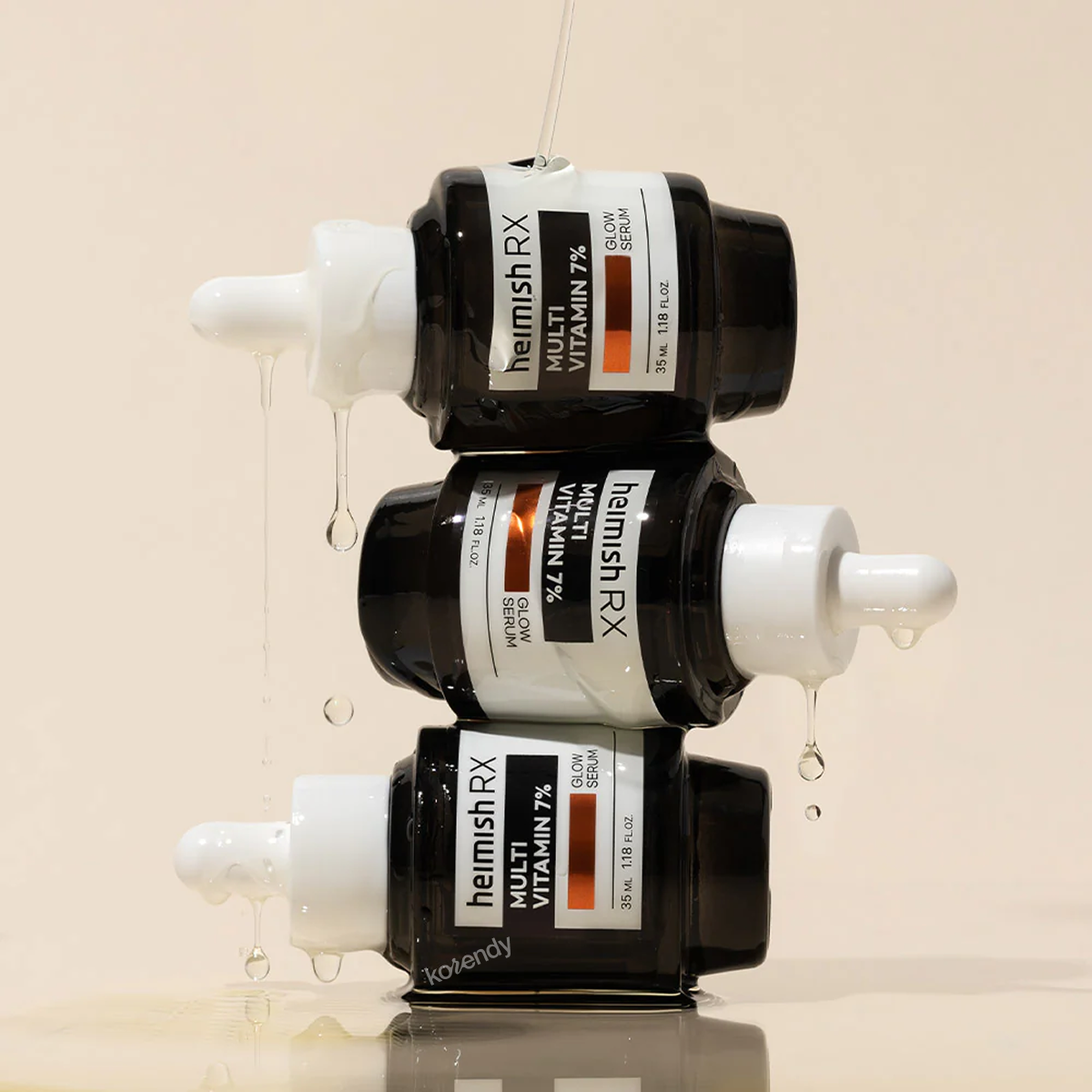 Heimish - RX Multi Vitamin Glow Serum (Parlatıcı ve Makyaj Bazı Etkili %7 C Vitamini & %5 Niacinamide İçeren Serum) 35ml (Sepette %15 ~ %30 Lansman İndirimli)