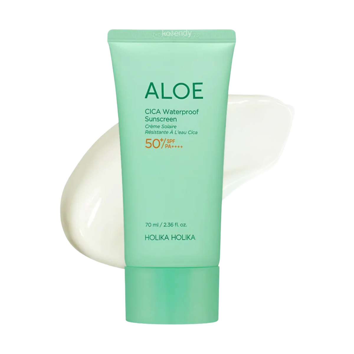 Holika Holika - Aloe Cica Waterproof Sunscreen SPF50+ (Suya Dayanıklı ve Dinginleştirici Aloe Vera ve Cica İçerikli Güneş Kremi) 70ml (Yeni Versiyon)