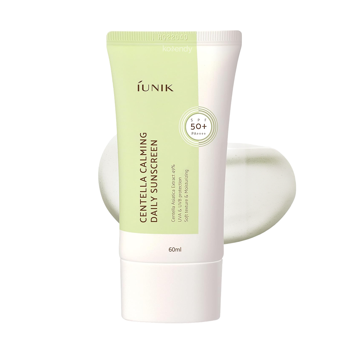 IUNIK - Centella Calming Daily Sunscreen (Nemlendirici ve Dinginleştirici Etkili %49 Centella Özlü Güneş Koruyucu) 60ml (%15-%30 Lansman İndirimi)