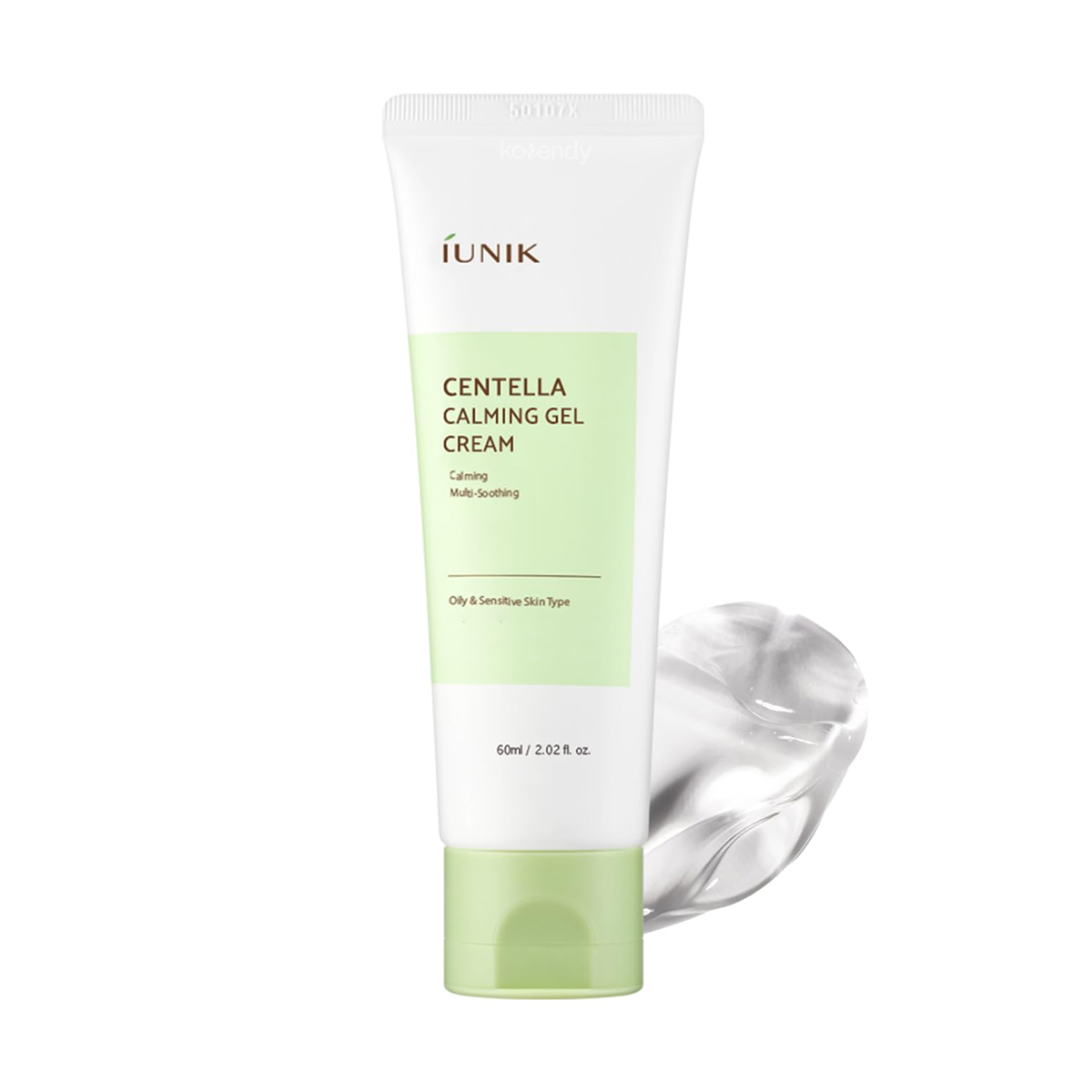 IUNIK - Centella Calming Gel Cream (Dengeleyici ve Dinginleştirici %72 Centella ve Çay Ağacı İçeren Jel Krem) 60ml (%15-%30 Lansman İndirimi)