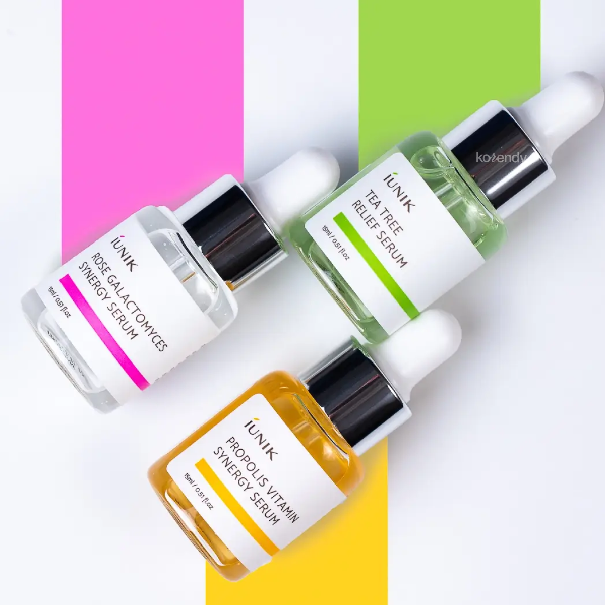 IUNIK - Daily Serum Trial Kit (15ml x 3) (En Sevilen 3'lü Serum Tanışma Seti) (%15-%30 Lansman İndirimi)