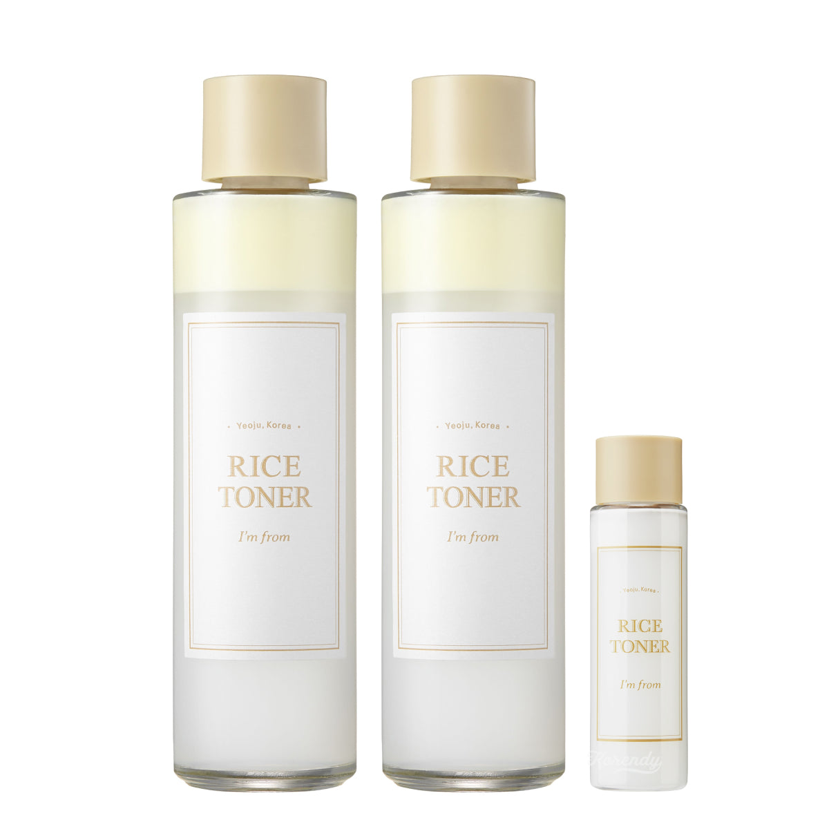 I'm From - Rice Toner Pirinç Toniği ÖZEL KUTULU SET 2x150ml + 30ml