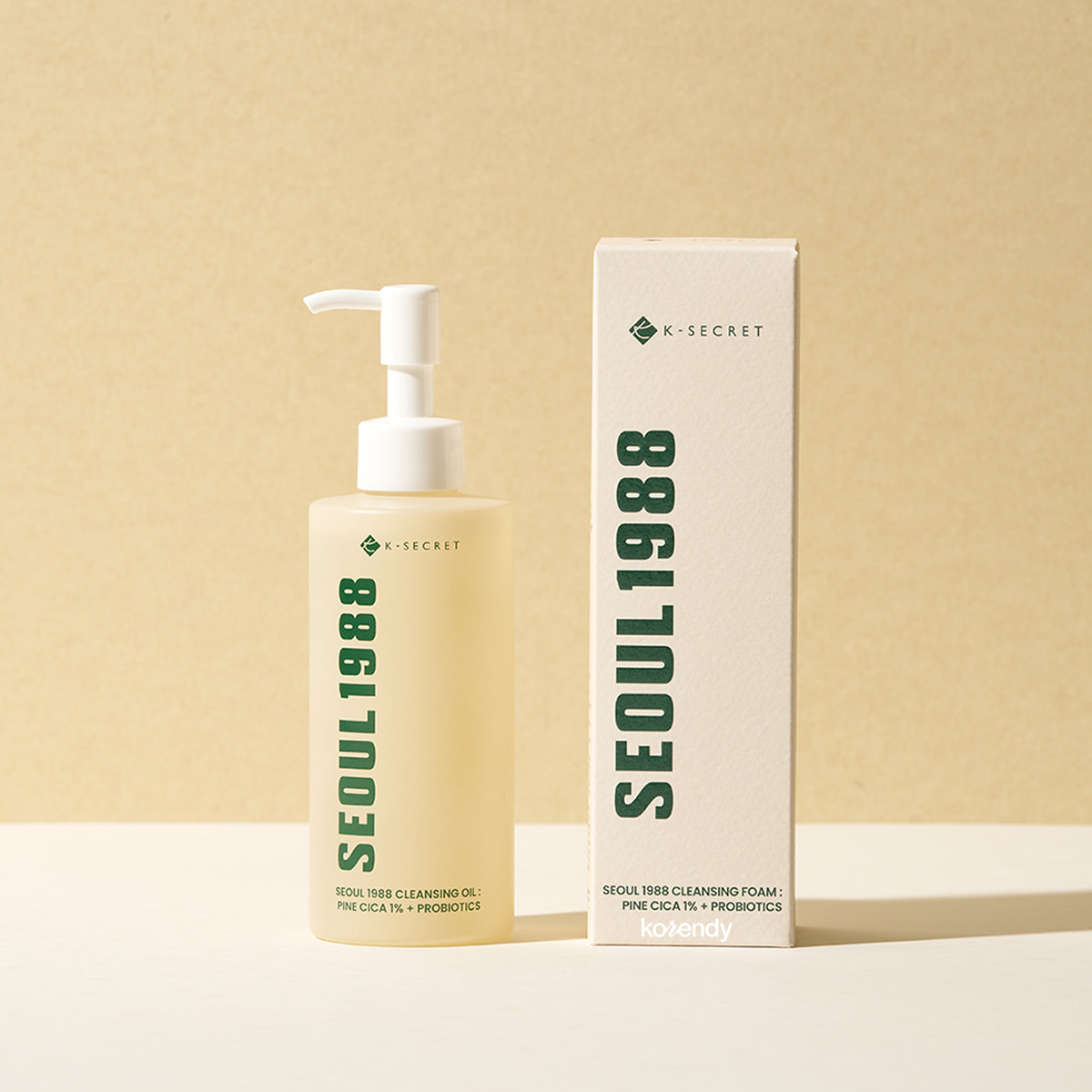 K-Secret - SEOUL 1988 Cleansing Oil Pine Cica 1% + Probiotics (Siyah & Beyaz Nokta Önleyici Arındırıcı Çam Cica Kompleksli Temizleme Yağı) 200ml